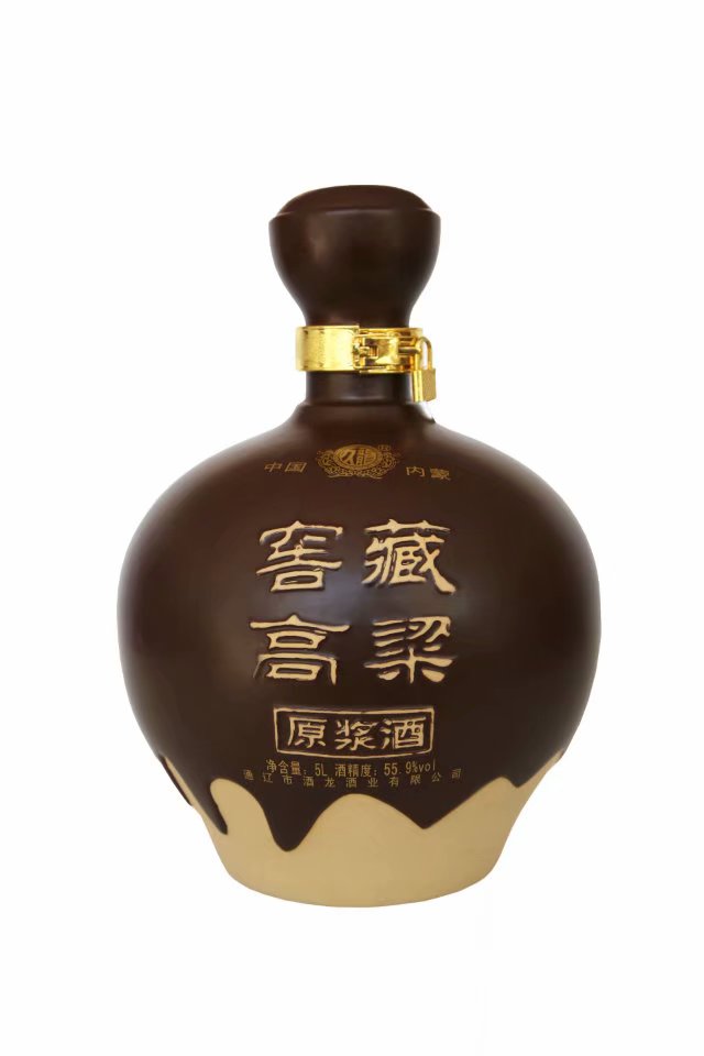55.9%清香型窖藏高粱原漿壇酒(圖1)